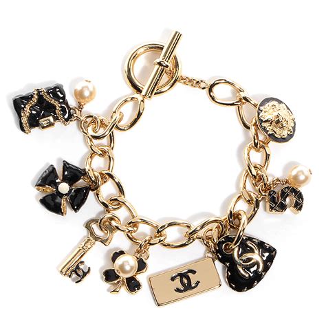 chanel charm bracelets|Chanel inspired charms for bracelets.